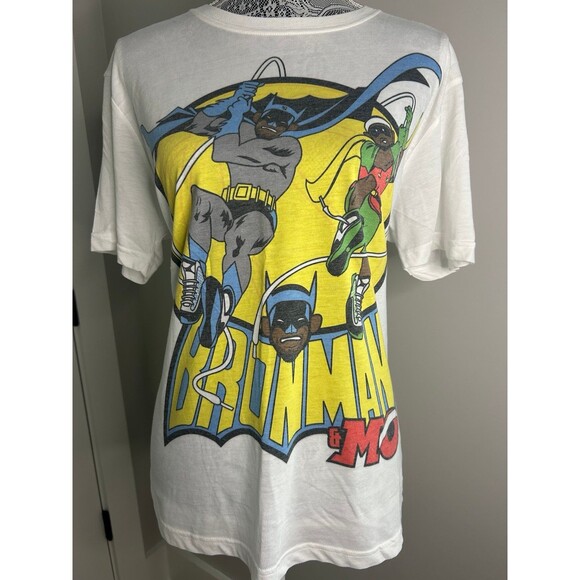LeBron James as Bronman & Mo for Batman Comics T-Shirt Size Large L - Picture 2 of 8